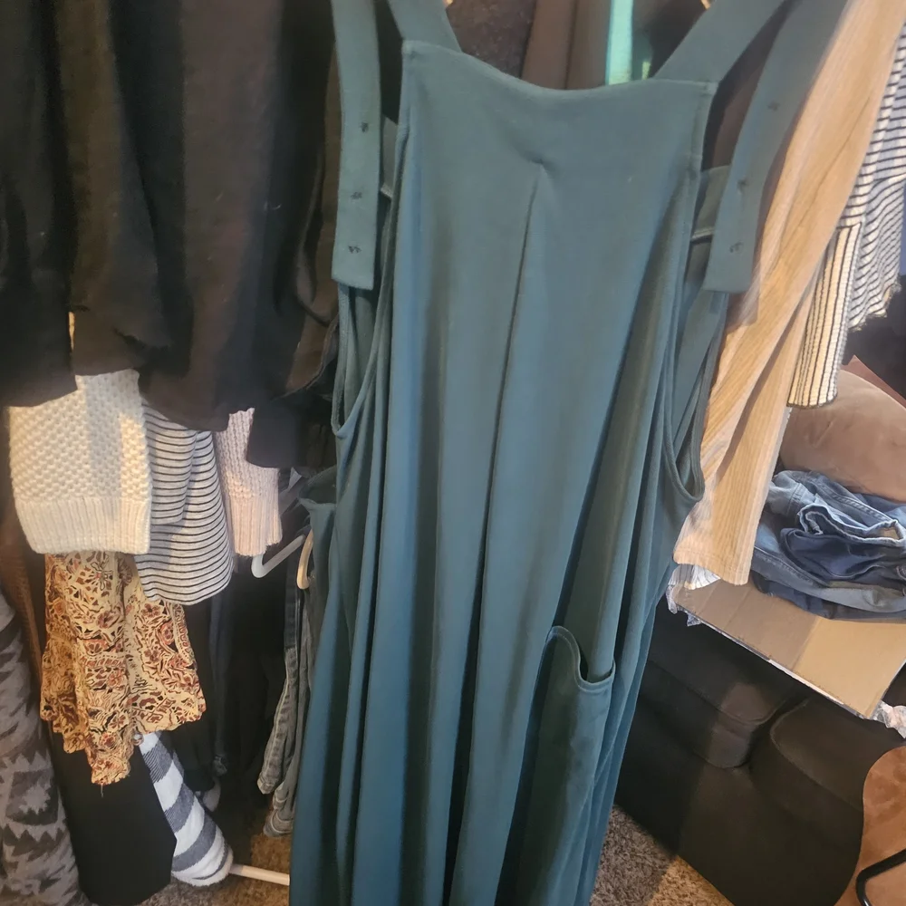 HALARA Deep Teal Pinafore Jumper - Picture 4 of 6